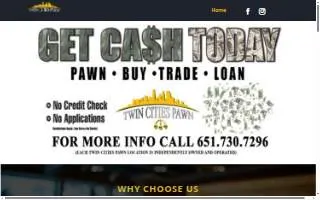 Twin Cities Pawn of Maplewood website