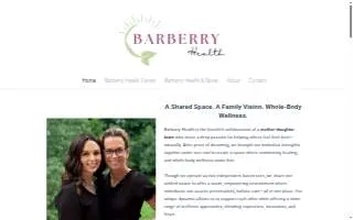 Barberry Health Center website