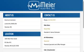Meier Electric Inc