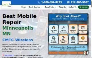 CMTC Wireless - 24/7 Minneapolis MN website