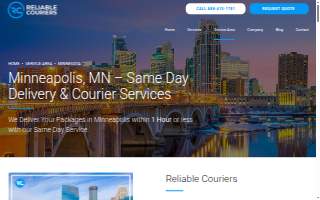 Courier services & Delivery Service Minneapolis