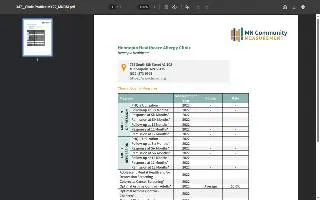 Hennepin Healthcare Allergy Clinic website