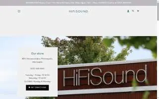 HiFi Sound website