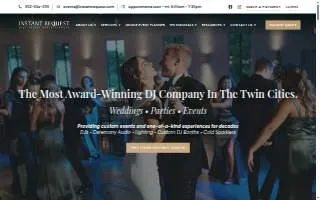 Instant Request DJ Entertainment of Minneapolis website