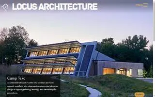 Locus Architecture website