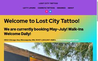 Lost City Tattoo