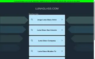 Luna Glass Service LLC of Minneapolis website