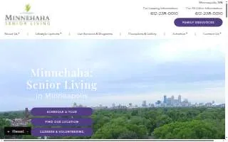Minnehaha Senior Living website