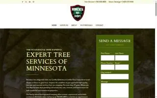 Minnesota Tree Experts of Minneapolis website