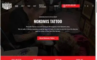 Nokomis Tattoo Walk Ins Every Day website