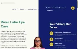 River Lake Clinic PLLC website