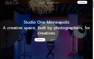 Studio One Minneapolis website