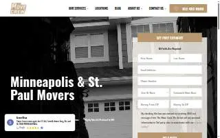 The Move Crew - Minneapolis Movers website