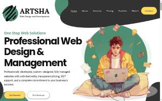 ARTSHA Web Design & Development