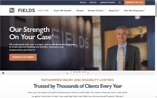 Fields Law Firm of Minnetonka website