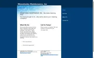 Minnetonka Maintenance Inc website
