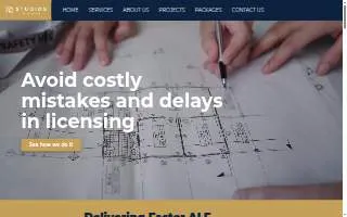 R2 Studios Architecture website