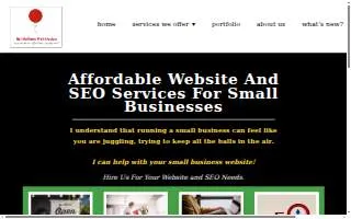 Red Balloon Web Design of Minnetonka website