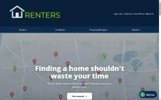 Renters Warehouse website
