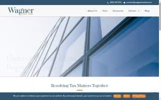 Wagner Tax Law of Minnetonka website