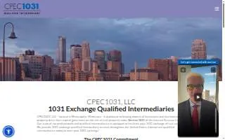 Cpec1031, LLC website