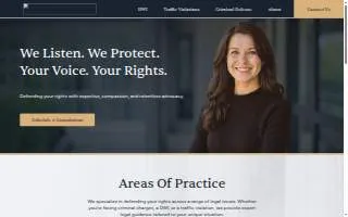 Nicole Anderson Law of Mounds View website