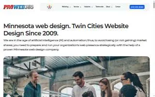 ProWeb365.com | Minnesota Website Designers of Golden Valley website