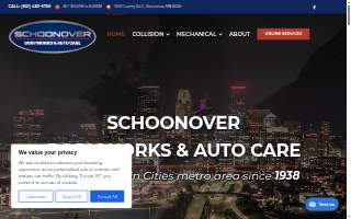 Schoonover Bodyworks & Autocare of Mounds View
