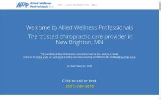 Allied Wellness Professionals PLLC website