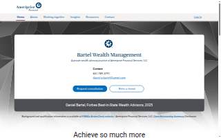 Bartel Wealth Management - Ameriprise Financial Services, LLC