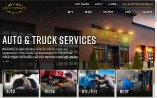 Bona Bros Truck & Utilities website