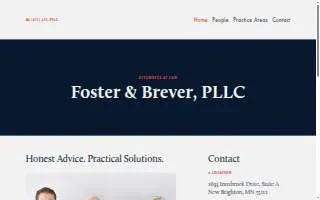 Foster & Brever, PLLC website