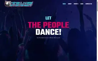 Nine Lives Entertainment website