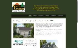 North Country Garage Door of New Brighton website