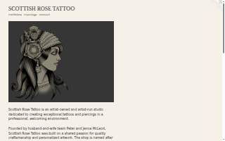 Scottish Rose Tattoo of New Brighton