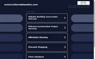 Construction Midwest Inc. website