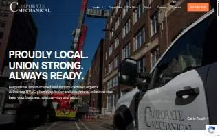 Corporate Mechanical website