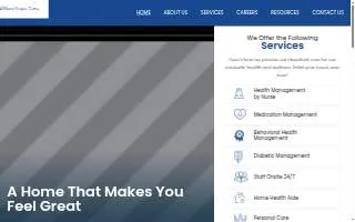 New Hope Care website