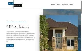 RDS Architects website