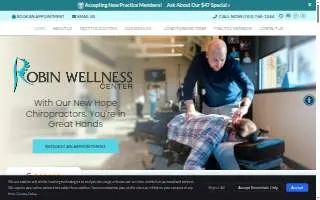 Robin Wellness Center website