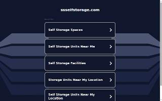 S & S Self Storage