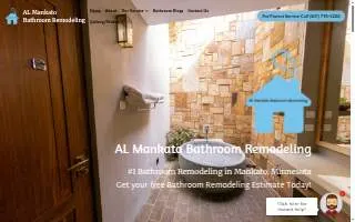 AL Mankato Bathroom Remodeling website