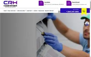 Countryside Refrigeration & Heating, LLC website