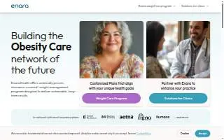 Enara Health at Mankato Clinic website