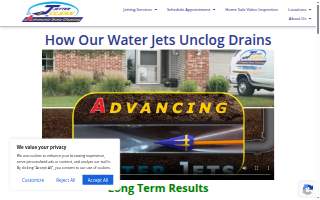 Jetter Clean Advanced Drain Cleaning