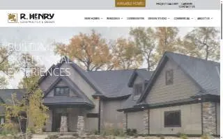 R. Henry Construction, Inc. of North Mankato website