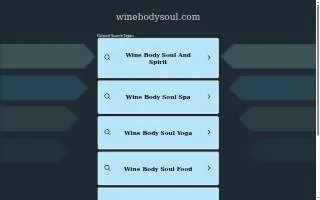 Wine Cafe website