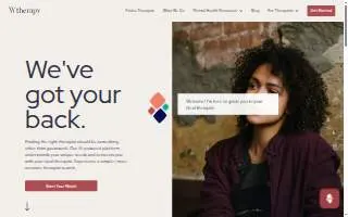 WITH Therapy Services - Owatonna website
