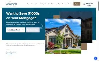Atwood Mortgage website