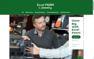 Excel Pawn And Jewelry website